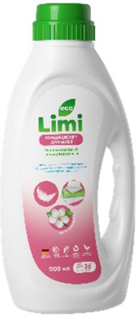 Лими кондиционер для белья 1л цветы миндаля (ФАБРИК ПРОДАКШН ООО)