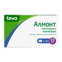 Алмонт 10мг таб.п/об.пл. №28 (ТЕВА)