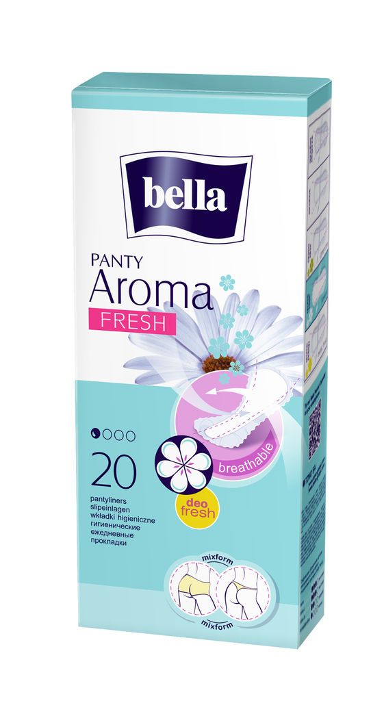 Bella (белла) прокладки панти №20 арома фреш (Tzmo s.a.)