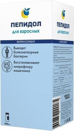 Пепидол пэг 5% 450мл р-р водн. №1 фл. (Элюсан нпц ооо)