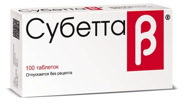 Субетта таб.д/рассас. №100 (Материа медика холдинг нпф ооо)
