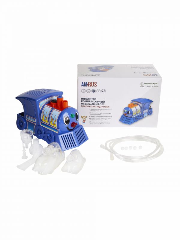 Ингалятор amnb-502 компрессор детск. паровозик (Amrus enterprises ltd)