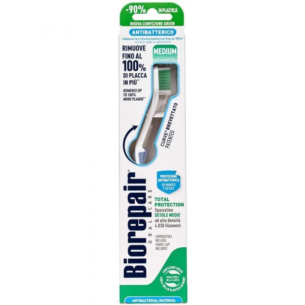 Биорепейр зубная щетка изогнутая для комплексной защиты (Coswell s.p.a.)