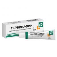 Тербинафин 1% 15г крем д/пр.наружн. №1 туба (БИОСИНТЕЗ)
