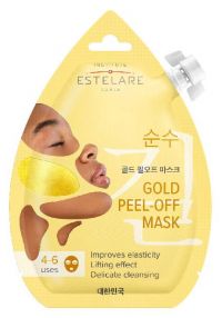 Estelare (эстеларе) маска-пленка для лица 20мл золотая контурирующая (ANCORS CO. LTD)