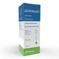 Демефецил 0,25мг/мл+2,5мг/мл 15мл капли наз. №1 фл. (ПЕТРОВАКС)