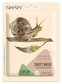 Shary (Шери) маска на тканевой основе 25г муцин улитки и центелла азиатская (ANCORS CO. LTD)
