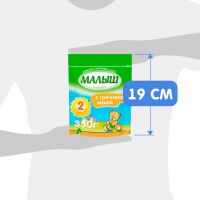 Малыш молочная смесь 350г быстрораст гречка (НУТРИЦИЯ)