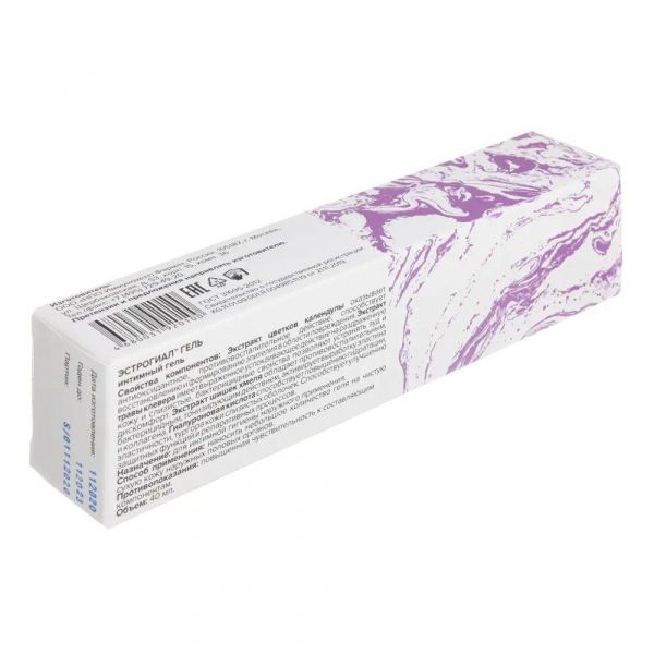 Эстрогиал гель интимный 40мл увлажняющий (Иммунохелп фарма нпо ооо)