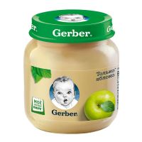 Gerber (Гербер) пюре 130г яблоко (GERBER PRODUCTS COMPANY)