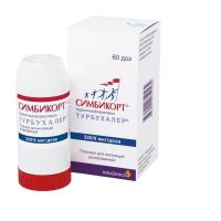 Симбикорт турбухалер 320мкг+9мкг 60доз пор.д/инг.доз. №1 турбухалер (АСТРА ЗЕНЕКА)