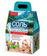 Народные рецепты соль для ванн 500г горно-алтайская 6140 (ФИТОКОСМЕТИК ООО)