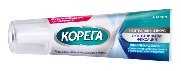 Корега крем д/фикс. зубных протезов 40мл нейтральн. вкус (Stafford miller ireland limited)