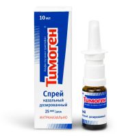 Тимоген 25мкг/доза 10мл спрей наз. №1 фл.-доз. (ЦИТОМЕД)