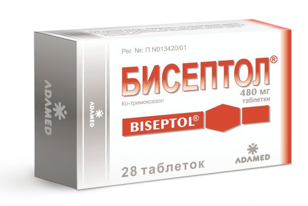 Бисептол 480мг таб. №28 (Adamed pharma s.a.)