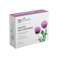 Будь здоров грин масло расторопши капс. №100 (ПОЛЯРИС ООО)