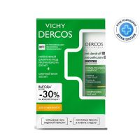 VICHY (Виши) деркос шампунь против перхоти 200мл д/сух.вол +смен.блок 500мл (ЛОРЕАЛЬ)