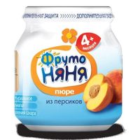 Фрутоняня пюре 100г персик (ПРОГРЕСС ОАО)