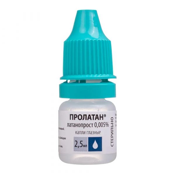 Пролатан 0,005% 2,5мл капли глазн. №3 фл.-кап. (Sentiss pharma pvt. ltd.)