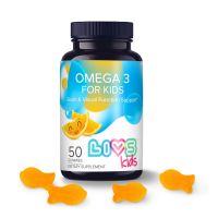 Ливс комплекс омега-3 для детей пастилки жев. №50 апельсин (МАЙА ФУД ИНДАСТРИЗ)