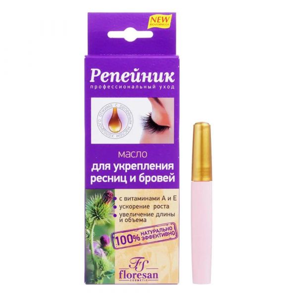 Floresan (Флоресан) репейник масло для ресниц и бровей 8мл ф-85 (Флоресан ооо)