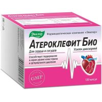 Атероклефит био 250мг капс. №120 (ЭВАЛАР)
