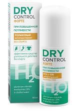 Dry Control Forte (Драй контрол форте) ролик от обильного потоотделения 20% 50мл фл.  б/спирта (ХИМСИНТЕЗ НПО ЗАО)
