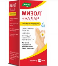 Мизол 1% 20мл р-р д/пр.наружн. (ЭВАЛАР)