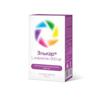 Элькар 900мг 5г пор.д/р-ра д/пр.внутр. №10 бад (ПИК-ФАРМА)