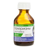 Валерианы 25мл настойка №1 фл. (ФЛОРА КАВКАЗА)