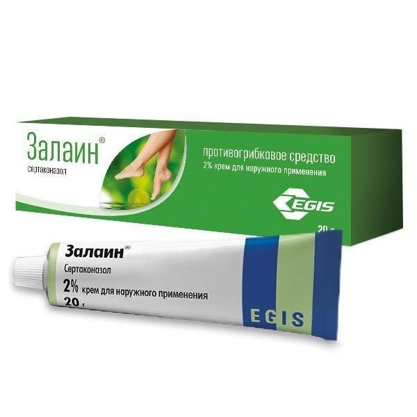 Залаин 2% 20г крем д/пр.наружн. №1 туба (Ferrer internacional s.a.)