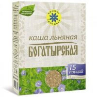 Каша льняная 400г богатырск. (КОМПАС ЗДОРОВЬЯ)