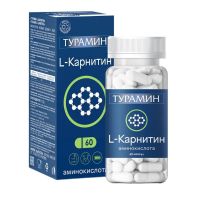 Турамин l-карнитин капс. №60 (РИА ПАНДА)