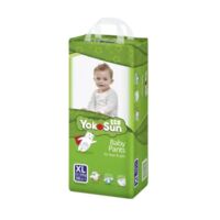 Yokosun (Йокосан) трусики-подгузники №38 12-20кг xl (ГРИН БЭЙ)