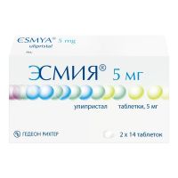 Эсмия 5мг таб. №28 (ГЕДЕОН РИХТЕР)