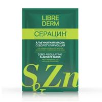 Libriderm (Либридерм) серацин маска альгинатная себорегулирующая 30г №1 (ЗЕЛДИС)