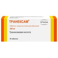 Транексам 250мг таб.п/об.пл. №10 (НИЖФАРМ)