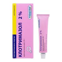 Клотримазол 2% 20г крем ваг. туба (ЭСПАРМА)