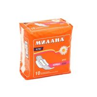 Милана прокладки ультра №10 драй нормал (ГИГИЕНА-СЕРВИС ООО)