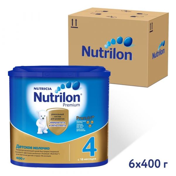 Nutrilon (Нутрилон) детское молочко junior 4 400г (Нутриция ооо)