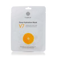 Fabrik cosmetology (фабрик косметолоджи) маска для лица тканевая v7 экстракт апельсина (GUANGZHOU PANTHEON IMPORT AND EXPORT TRADING COMPANY LIMITED)