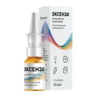 Эксенза 2,5мг/доза 20доз спрей наз.доз. №1 фл. (ФАРМАМЕД.РФ)
