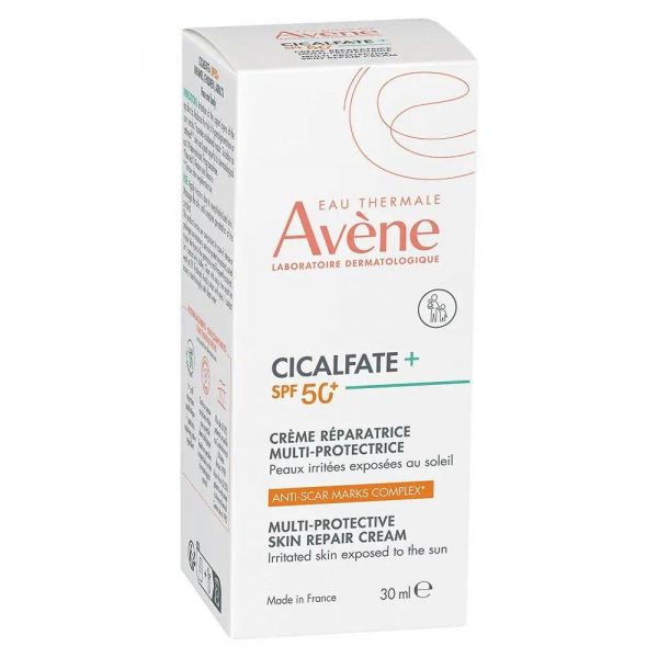 Avene (авен) сикальфат+ крем восстанавливающий 30мл spf 50+ (Pierre fabre dermo-cosmetique)