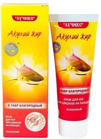Акулий жир и лавр благородный 75мл крем д/ног усиленный (Твинс тэк ао)