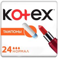 Kotex (Котекс) тампоны №24 нормал (KIMBERLY-CLARK S.R.O.)