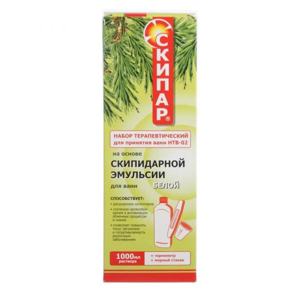 Скипар скипидарная эмульсия 1000мл белая (Биофармрус ооо)