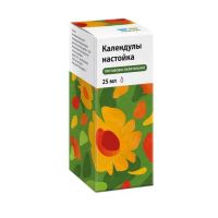 Календула 25мл настойка №1 фл. (ОБНОВЛЕНИЕ)