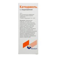 Катеджель с лидокаином 12.5г гель д/пр.наружн. №1 шприц (МОНТАВИТ ГЕЗЕЛЬШАФТ)