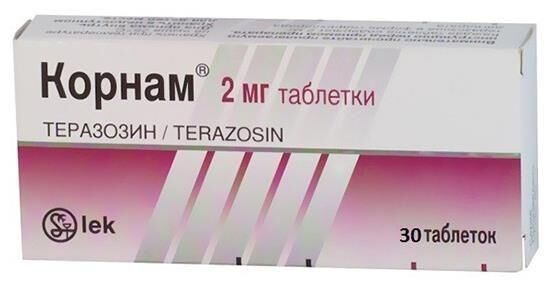 Корнам 2мг таб. №30 (Novartis pharmaceutical manufacturing/lek pharmaceuticals d.d.)