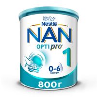 NAN (Нан) молочная смесь 1 800г оптипро с рождения (НЕСТЛЕ)